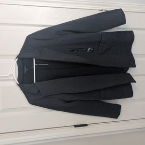 Heathered gray soft blazer Medium